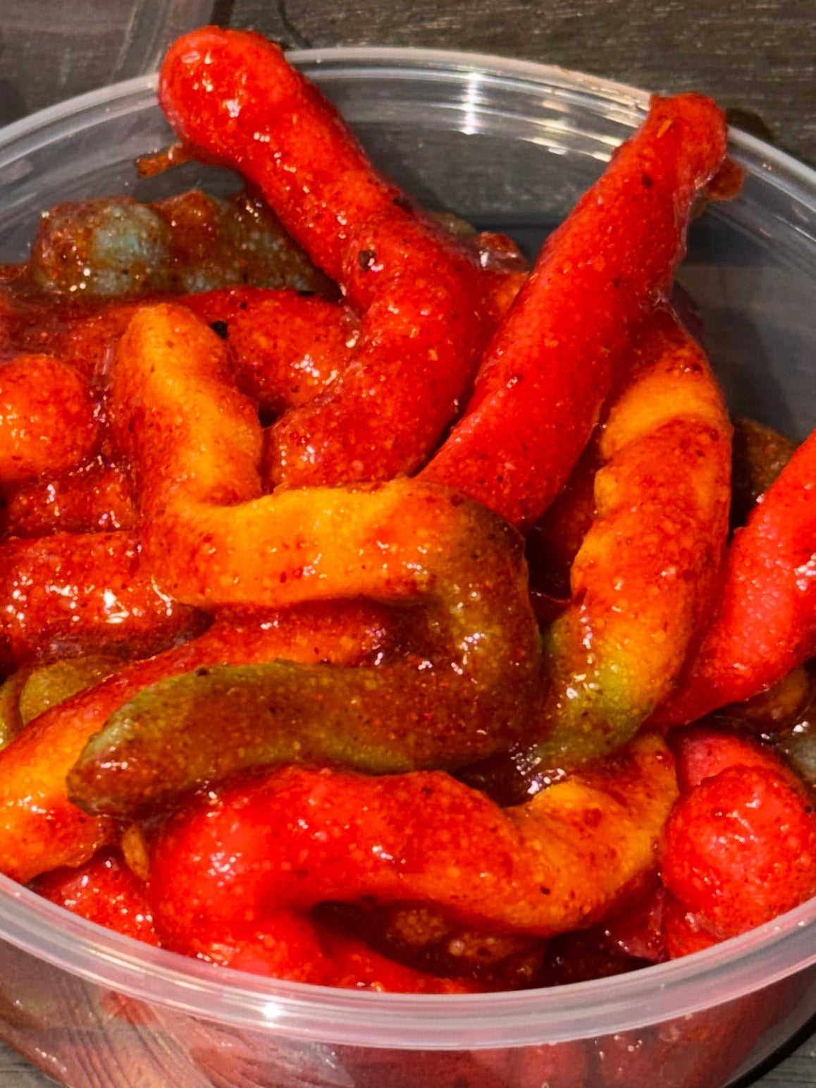 Chamoy Sour Gummy Worms