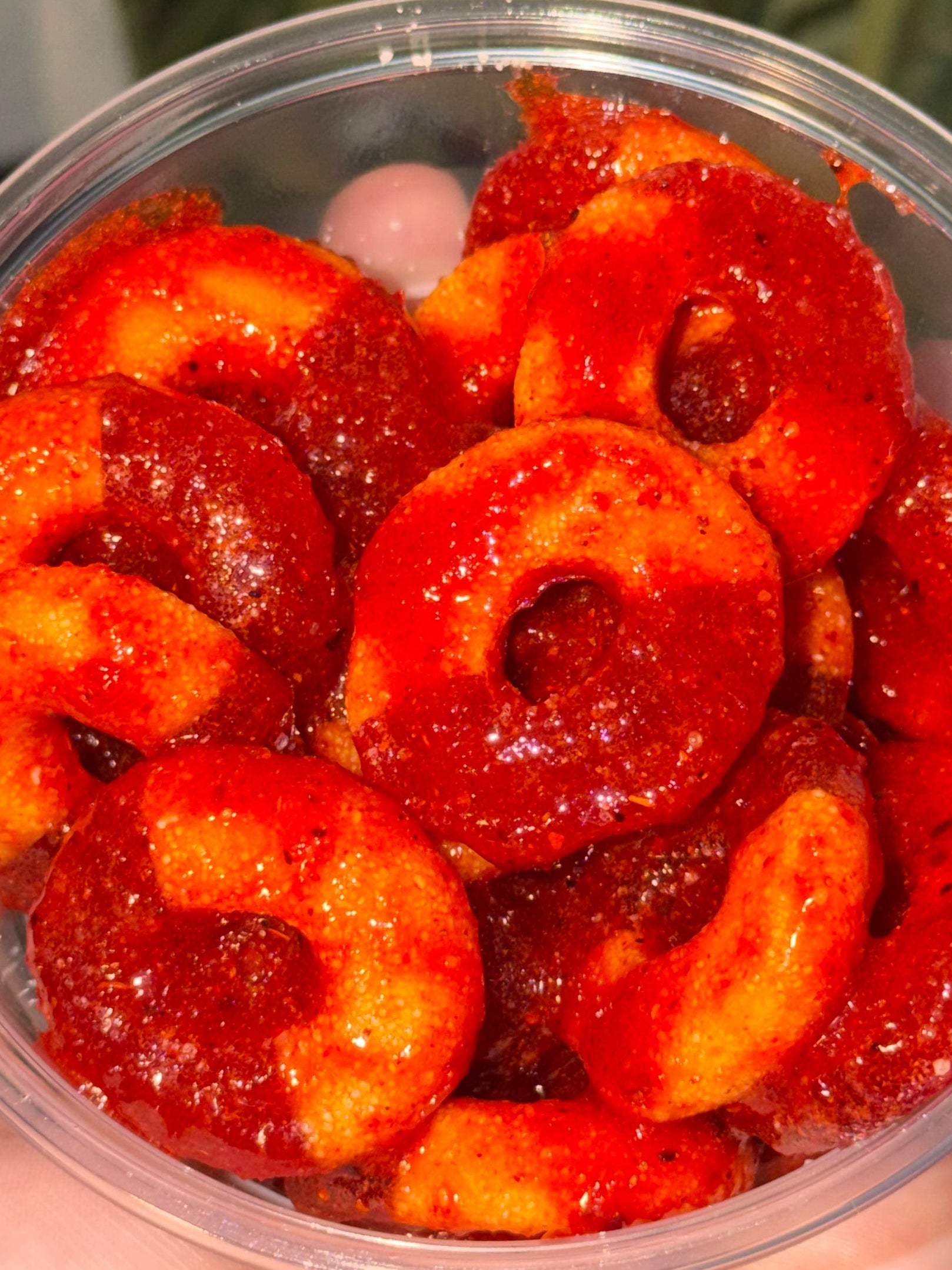 Chamoy Peach Rings