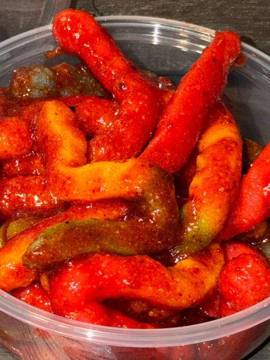 Chamoy Sour Gummy Worms
