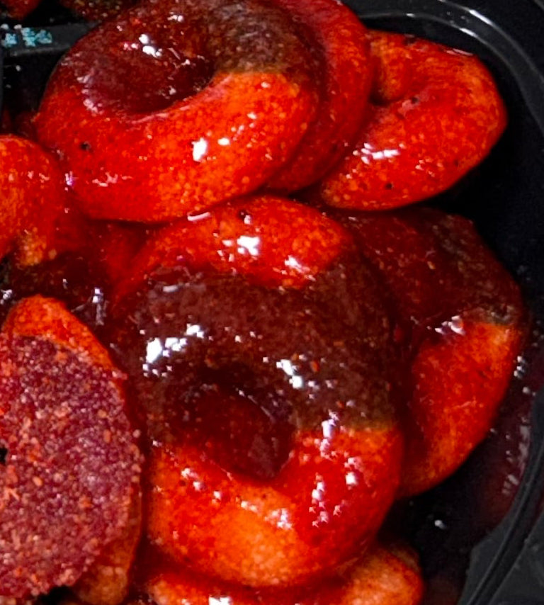 Chamoy Blueberry Rings