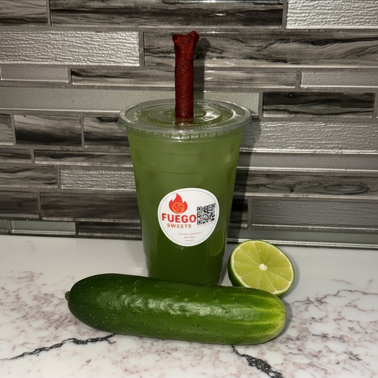 Agua Fresca de Pepino y Limon